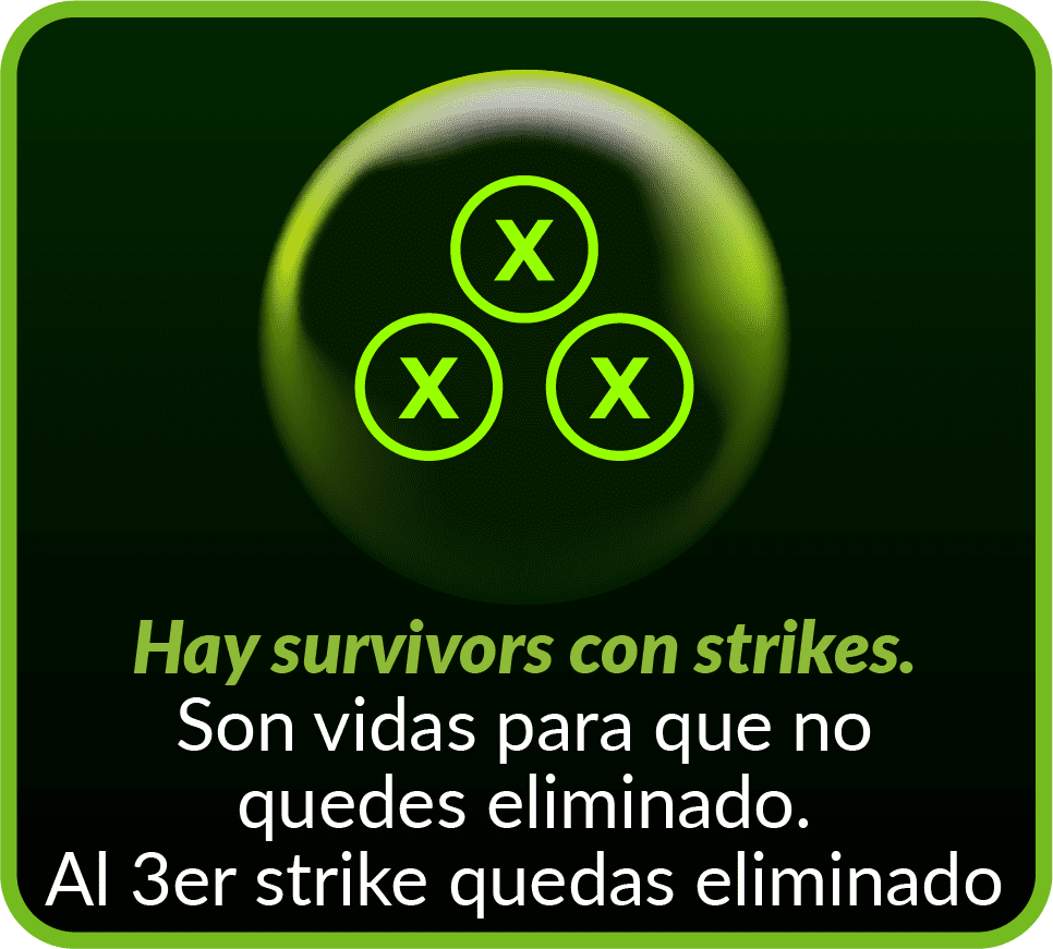 Regla de survivors en pickwin.mx - 5